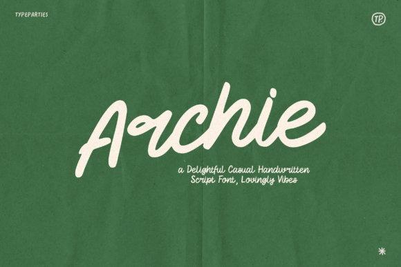 Archie Font: A Handcrafted Touch for Authentic Design