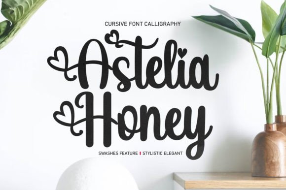 Astelia Honey: A Script Font for Elegant Design Projects