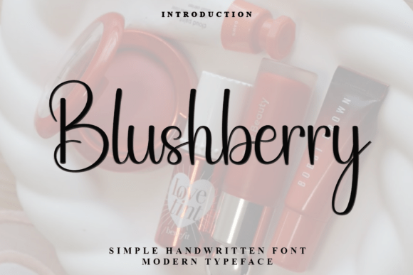 Blushberry: The Handwritten Script Font for Modern Design