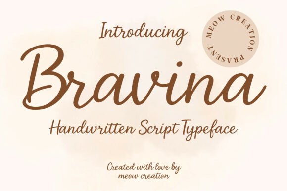 Bravina: Elevating Designs with Authentic Handwritten Charm