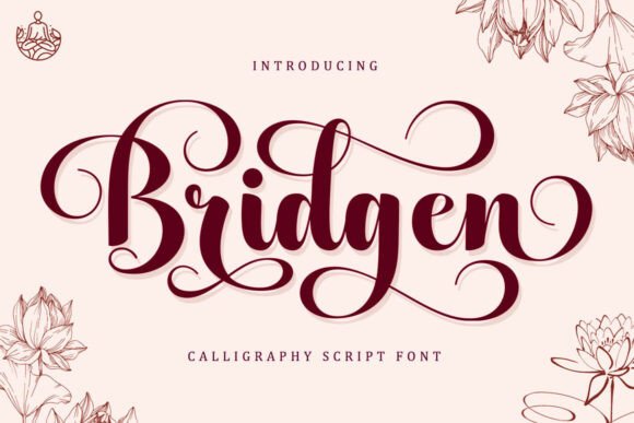 Bridgen: Elevating Design with Elegant Script Typography