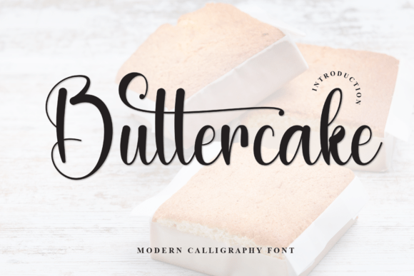 Buttercake: A Typeface for Effortless Charm