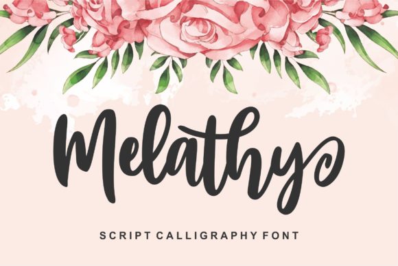 Elevate Your Designs with the Melathy Script Font