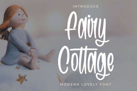 Fairy Cottage: A Whimsical Script Font for Modern Design