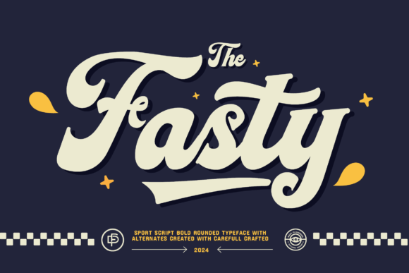 Fasty: The Script Font Bringing Baseball Charm to Modern Design