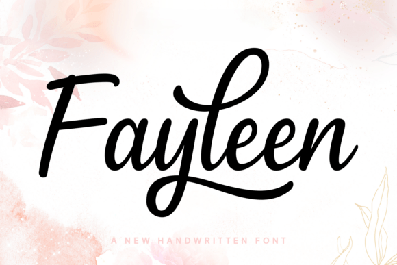 Fayleen: A Flowing Script for Elegant Branding