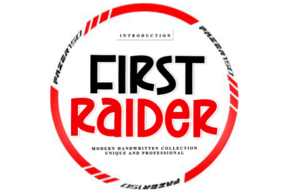 First Raider: The Rhythmic Script Font for Artisan Branding