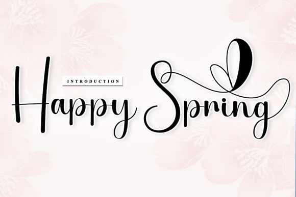 Happy Spring: A Sophisticated Script for Artisanal Branding