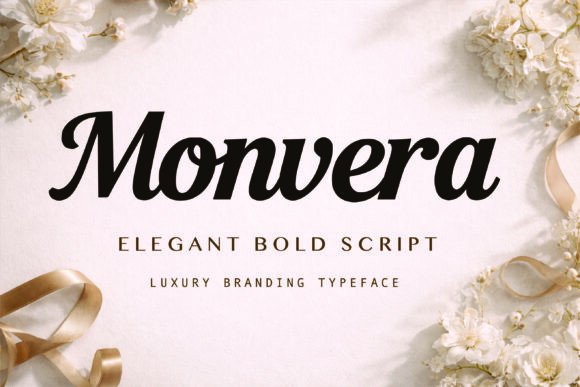 Monvera: Elevating Modern Design with Elegant Script Typography