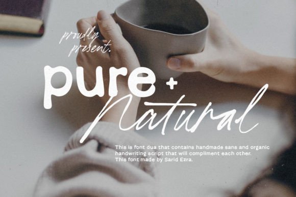 Pure Nature: A Font Duo for Authentic Visual Design