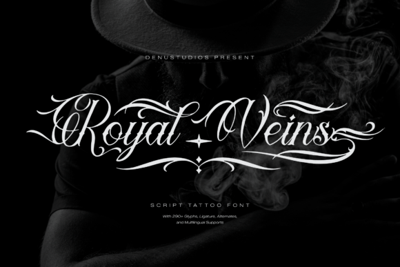 Royal Veins: The Script Font for Bold Visual Statements