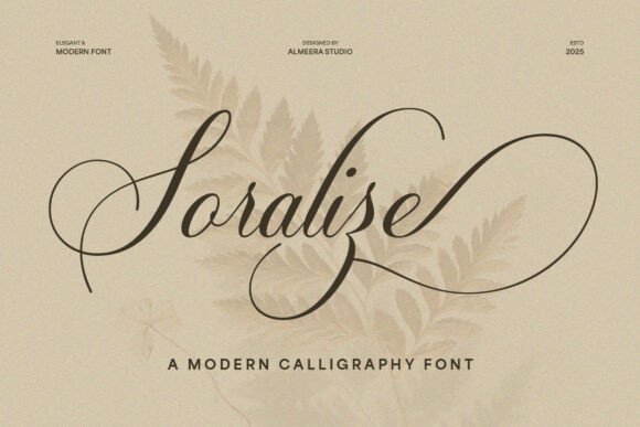 Soralize: Elevate Your Design with Modern Calligraphy