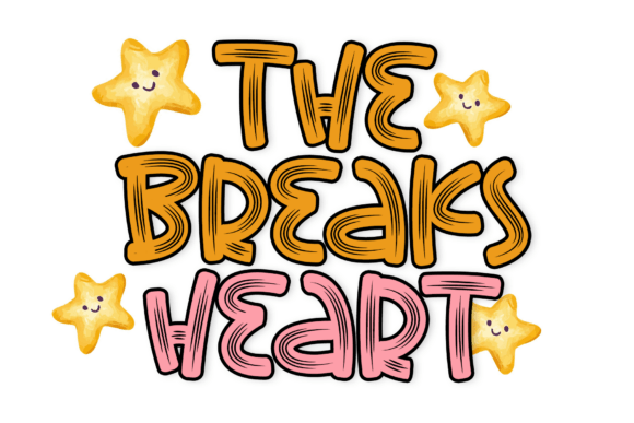 The Breaks Heart: Elevating Brand Identity with Artisanal Typography