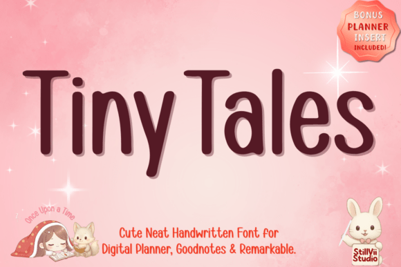 Tiny Tales: The Handwriting Font for Modern Design