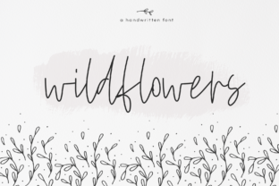 Wildflowers: A Chic Script Font for Standout Design